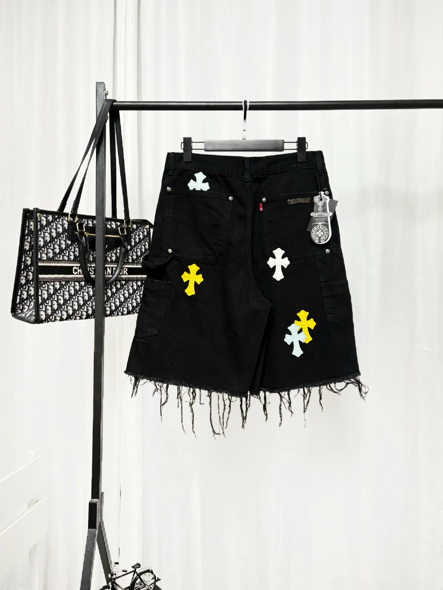 Chrome Hearts Chrome Hearts ， Premium ， Retro ， 。 Black ， ， ， 。 ， 、 、Light Blue ， ， ， ， 。 ， ， ； ， ， ， 。 🖤 Size S-XL